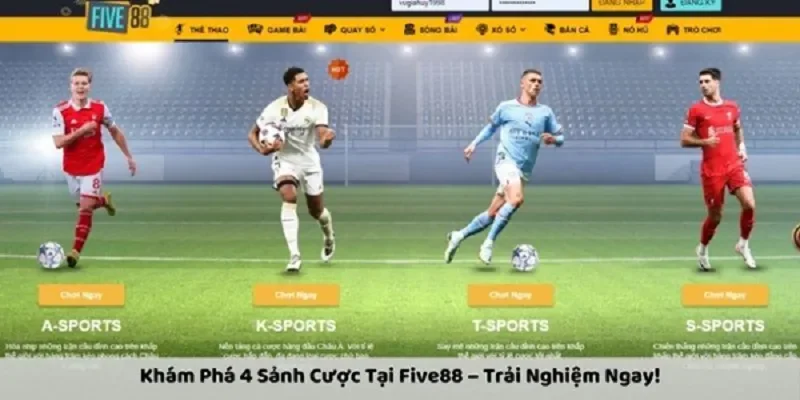 Giới thiệu về thể thao FIVE88