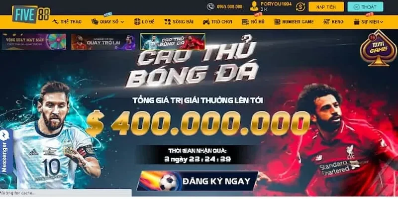 Da dạng ưu đãi dành tặng cược thủ